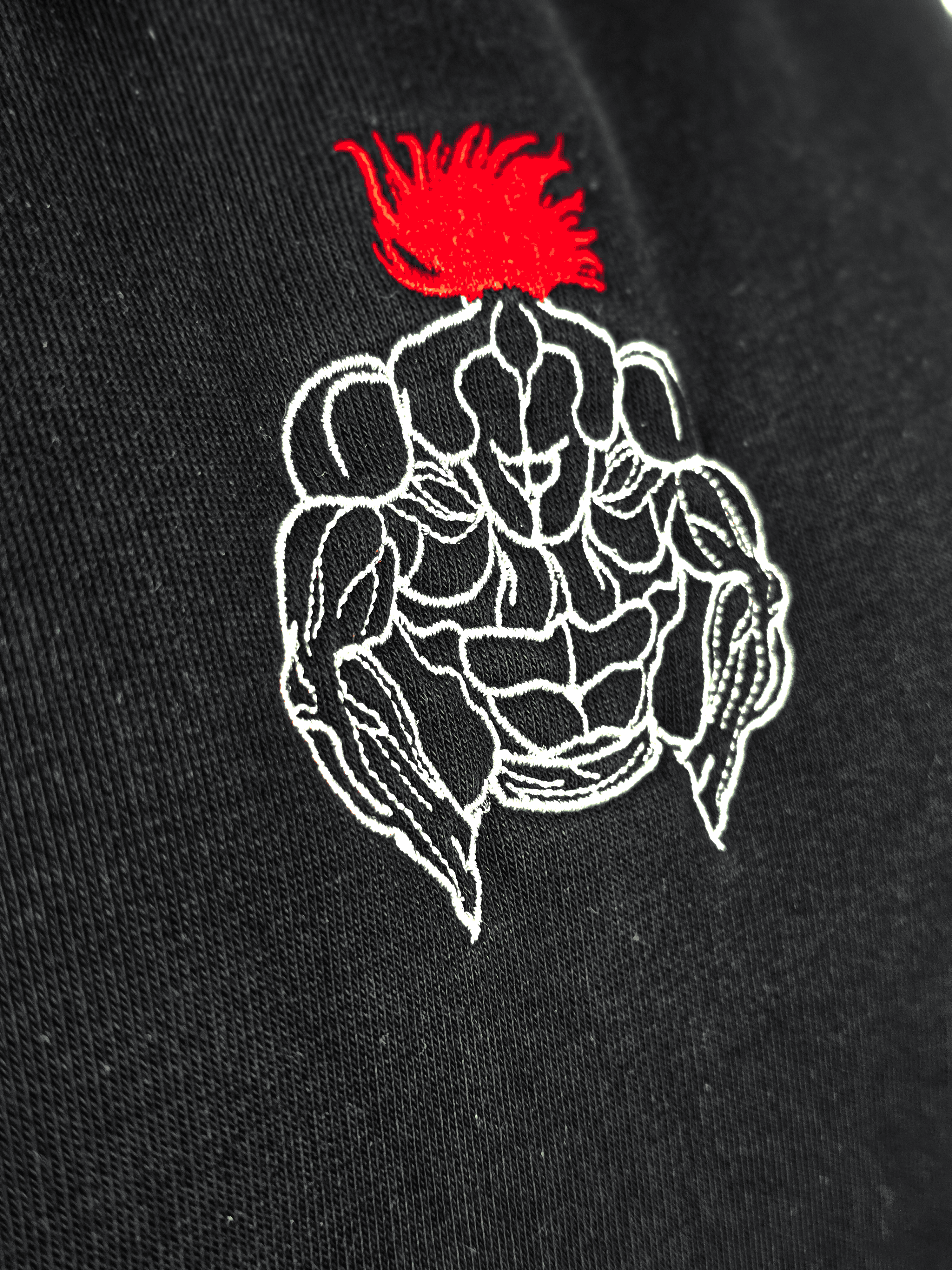 Demon Back Hoodie (Embroidery)