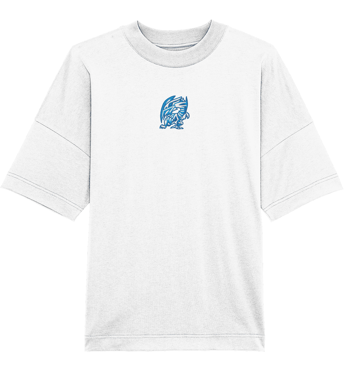 Blue Eyes White Dragon Oversize T-Shirt (embroidery)