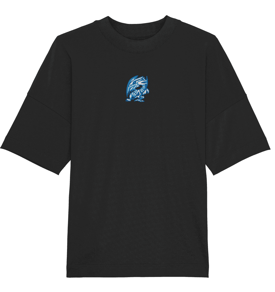 Blue Eyes White Dragon Oversize T-Shirt (embroidery)