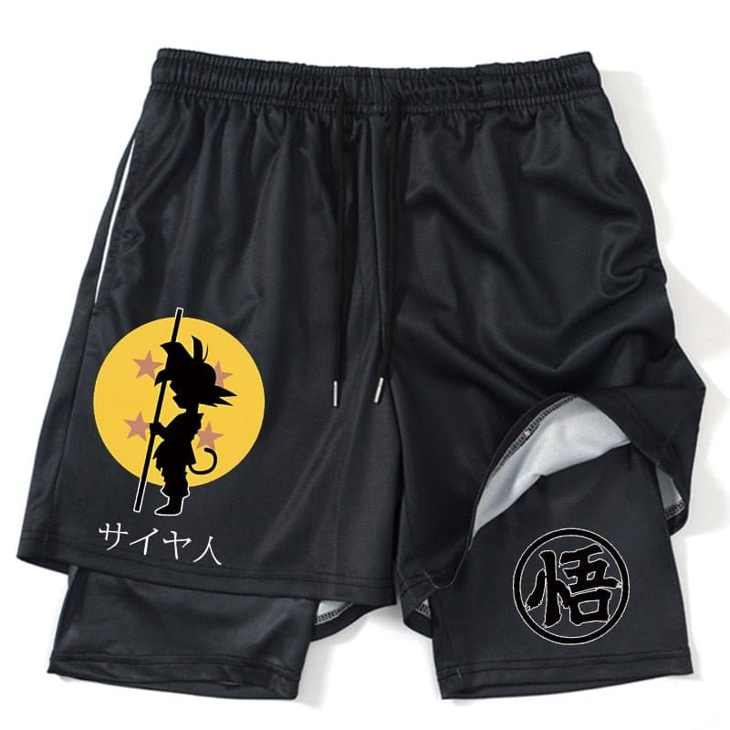 Pantalones cortos de rendimiento de Dragon Ball