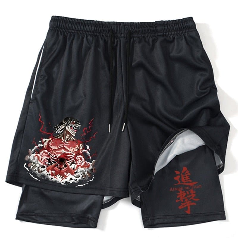 Eren Yeager Performance Shorts