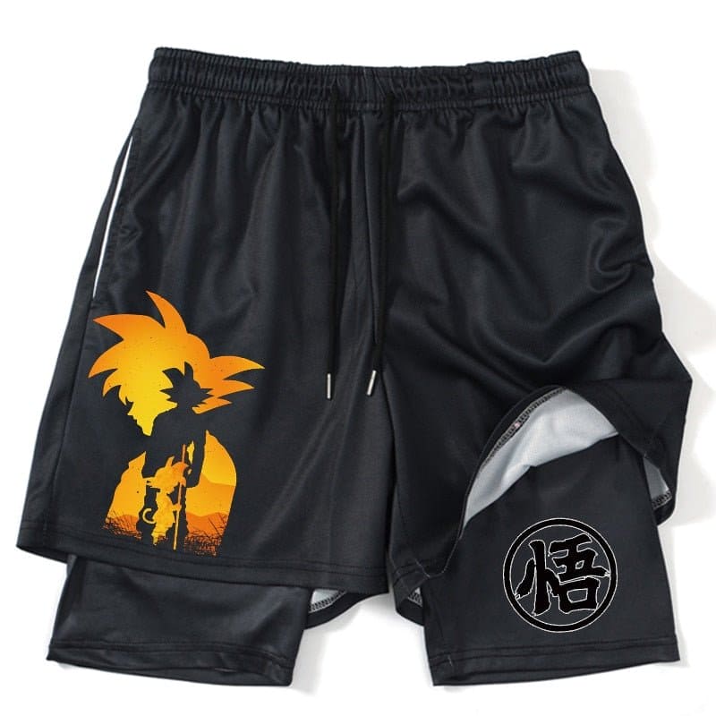 Son Goku Performance Shorts - Mintchuna